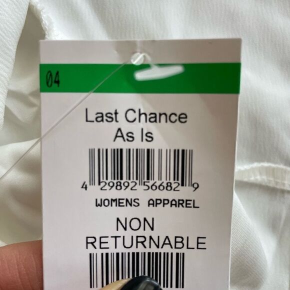 Amy Lynn V-Neck Ruffle Midi Tea Dress Size M NWOT - Picture 6 of 13